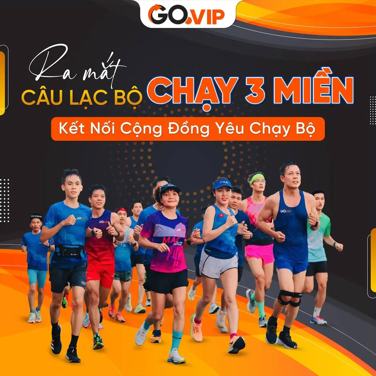 GoVIP CLB chạy 3 miền