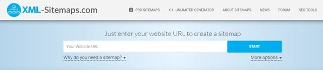 Truy cập vào website http://www.xml-sitemaps.com/ Truy cập vào website http://www.xml-sitemaps.com/