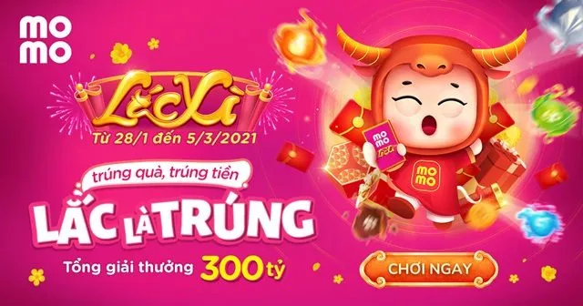 Với quà tặng hấp dẫn, chiến dịch “Lắc xì” của MOMO được nhiều người hưởng ứng