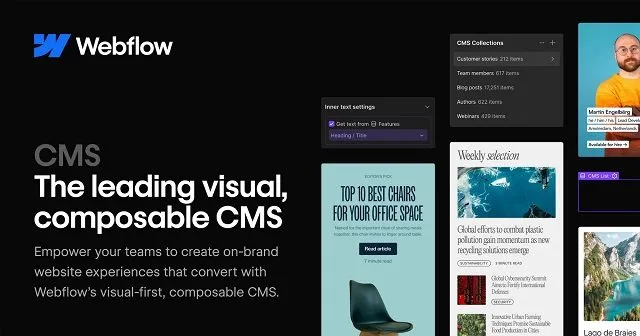 Webflow mang lại nhiều lợi ích cho người dùng Webflow mang lại nhiều lợi ích cho người dùng